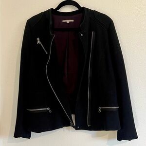 Gap Cotton Blend Moto Jacket